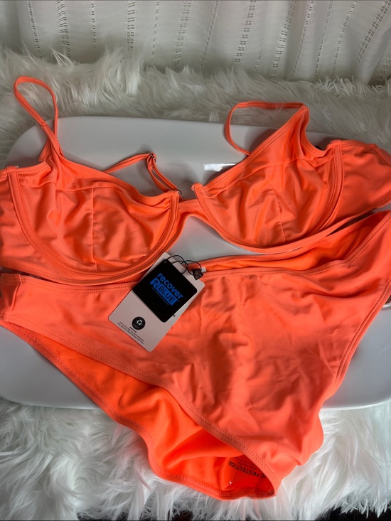 PrettyLittleThing Other - PrettyLittleThing Neon Orange Bikini Set